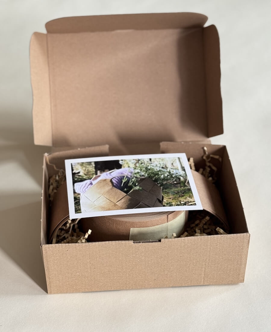 LUKOSHKO Streifen DIY Set – Lederpapierstreifen und Griffe für nachhaltige, individuelle DIY Tasche, kreatives Bastelset für stylische LUKOSHKO Taschen zum Selbermachen