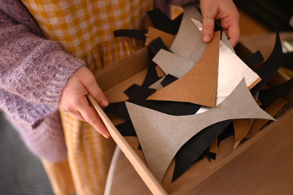 lederpapier zum produzieren nachhaltiger strickbedarf