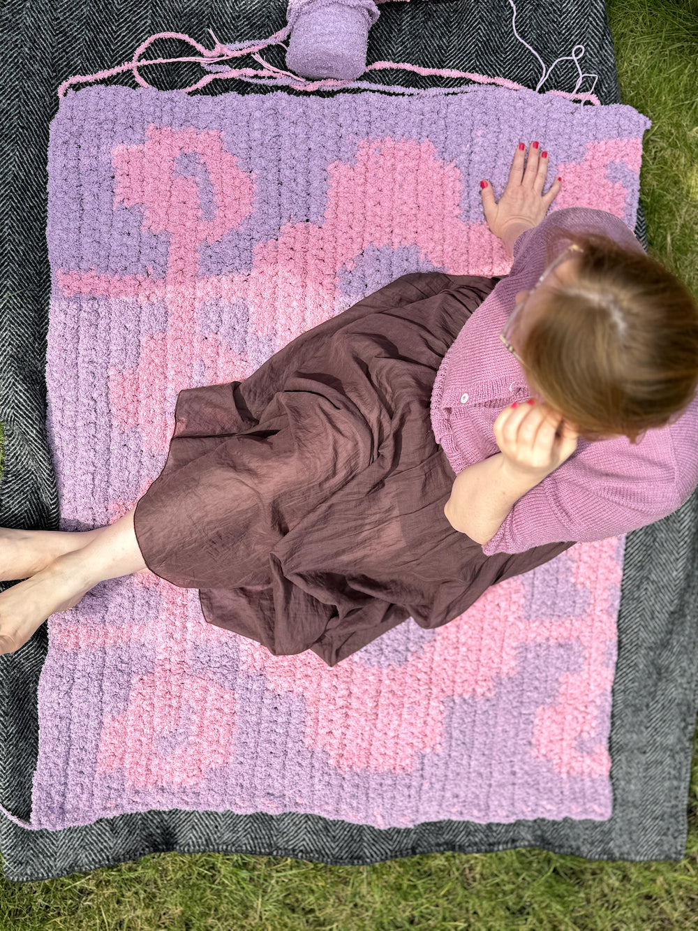 Maggie Cardigan gestrickt mit Mokosh Wolle